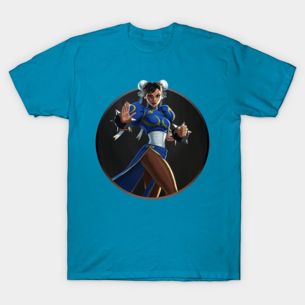 Chun-Li T-Shirt by nikitanv